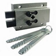 Накладной замок обратного хода